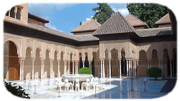 Alhambra (Patio de los leones - het leeuwenhof)