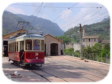 De tram naar Port de S&oacute;ller
